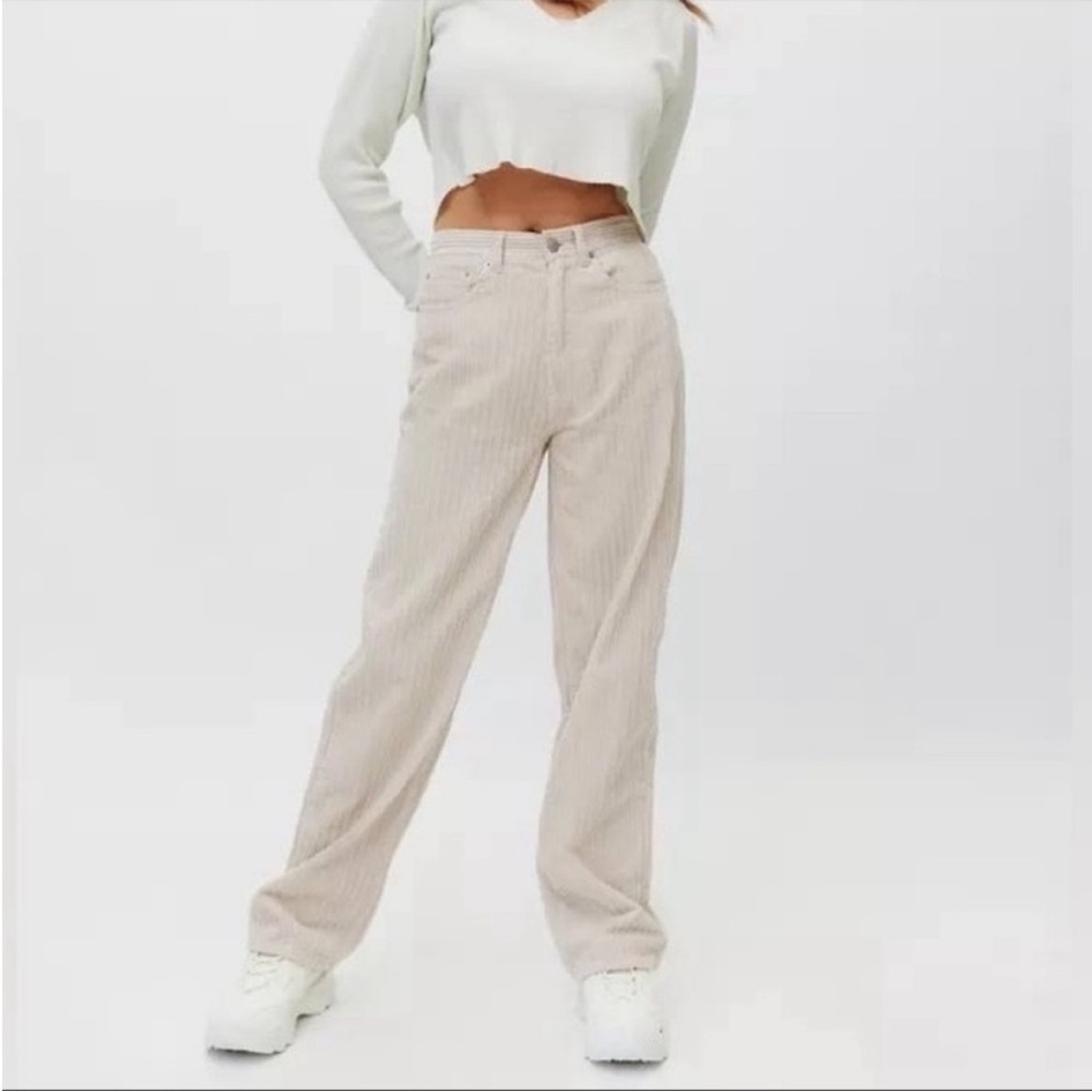 BDG‎ High Rise Baggy Corduroy Pants Size 24 Slouchy Y2K 80s Cords NWT